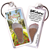 Los Angeles FootWhere® Souvenir Keychain. 72 pieces/6 assorted styles.