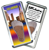 Los Angeles FootWhere® Souvenir Magnet. 72 pieces/6 assorted styles.