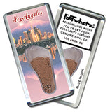 Los Angeles FootWhere® Souvenir Magnet. 72 pieces/6 assorted styles.
