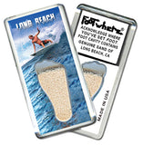 Long Beach FootWhere® Souvenir Magnet. 72 pieces/ 6 assorted styles.