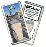 Load image into Gallery viewer, Long Beach FootWhere® Souvenir Magnets. 6 Piece Set. Made in USA