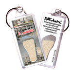Load image into Gallery viewer, Fort Lauderdale FootWhere® Souvenir Keychain. 72 pieces/ 6 assorted styles.
