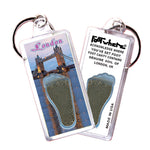Load image into Gallery viewer, London, UK FootWhere® Souvenir Keychains. 6 assorted styles.