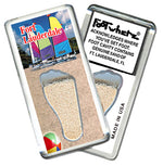 Load image into Gallery viewer, Fort Lauderdale FootWhere® Souvenir Magnet. 72 pieces/ 6 assorted styles.
