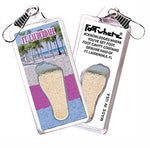 Load image into Gallery viewer, Fort Lauderdale FootWhere® Souvenir Zipper-Pull. 72 pieces/ 6 assorted styles.

