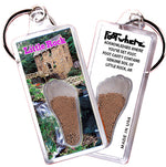 Load image into Gallery viewer, Little Rock FootWhere® Souvenir Keychain. 72 pieces/ 6 assorted styles.
