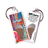 Las Vegas FootWhere® Souvenir Keychain. 72 pieces/6 assorted styles.