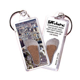 Las Vegas FootWhere® Souvenir Keychain. 72 pieces/6 assorted styles.