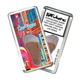 Las Vegas FootWhere® Souvenir Magnet. 72 pieces/6 assorted styles.