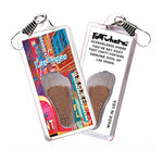 Load image into Gallery viewer, Las Vegas FootWhere Souvenir Zipper-Pulls. 6 Piece Set. Made in USA