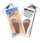 Load image into Gallery viewer, Las Vegas FootWhere Souvenir Zipper-Pulls. 6 Piece Set. Made in USA