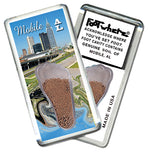 Load image into Gallery viewer, Mobile FootWhere® Souvenir Fridge Magnets. 6 Piece Set. Made in USA
