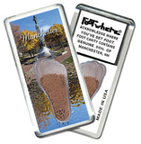 Manchester FootWhere® Souvenir Magnets. 6 Piece Set. Made in USA