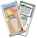 Marco Island FootWhere® Souvenir Magnet. 72 pieces/6 assorted styles.