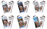 Manchester FootWhere® Souvenir Zipper-Pull. 72 pieces/6 assorted styles.