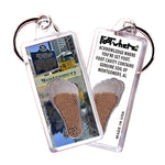 Load image into Gallery viewer, Montgomery FootWhere® Souvenir Keychains. 6 Piece Set. Made in USA
