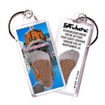 Load image into Gallery viewer, Montgomery FootWhere® Souvenir Keychains. 6 Piece Set. Made in USA
