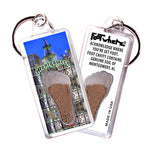 Load image into Gallery viewer, Montgomery FootWhere® Souvenir Keychains. 6 Piece Set. Made in USA
