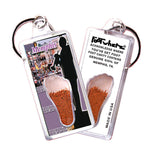 Load image into Gallery viewer, Memphis FootWhere® Souvenir Keychains. 6 Piece Set. Made in USA
