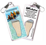Load image into Gallery viewer, Montego Bay FootWhere® Souvenir  Zipper-Pull.
