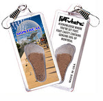 Load image into Gallery viewer, Montreal FootWhere Souvenir Zipper-Pulls. 72 pieces/6 assorted styles.