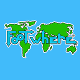 Rio de Janeiro FootWhere® Souvenir Keychain
