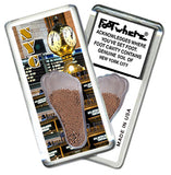 New York City FootWhere® Souvenir Fridge Magnet. 72. pieces/ 12 assorted styles.