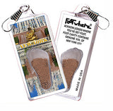 New York City FootWhere® Souvenir Zipper-Pull. 72. pieces/ 12 assorted styles.
