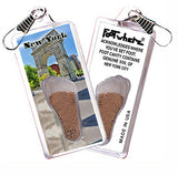 New York City FootWhere® Souvenir Zipper-Pull. 72. pieces/ 12 assorted styles.