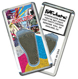Oakland FootWhere® Souvenir Magnet. 72 pieces/6 assorted styles.