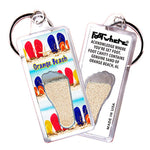Load image into Gallery viewer, Orange Beach FootWhere® Souvenir Keychains. 72 pieces/6 assorted styles.
