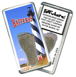 Outer Banks, NC FootWhere® Souvenir Magnet. 72 pieces/3 assorted styles.