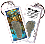 Load image into Gallery viewer, Orlando FootWhere® Souvenir Keychains. 6 Piece Set. Made in USA
