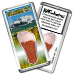 Load image into Gallery viewer, Oklahoma City FootWhere® Souvenir Magnets. 6 Piece Set. Made in USA

