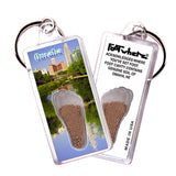 Omaha FootWhere® Souvenir Keychains. 72 pieces/6 assorted styles.