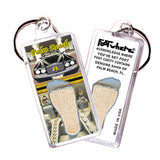 Palm Beach FootWhere® Souvenir Keychain. 72 pieces/6 assorted styles.