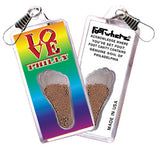 Philadelphia FootWhere® Souvenir Zipper-Pull. 72 pieces/6 assorted styles.