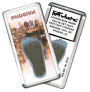 Phoenix FootWhere® Souvenir Magnets. 6 Piece Set. Made in USA