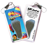 Phoenix FootWhere® Souvenir Zipper-Pull. 72 pieces/6 assorted styles.