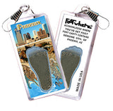 Phoenix FootWhere® Souvenir Zipper-Pull. 72 pieces/6 assorted styles.