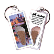 Pittsburgh FootWhere® Souvenir Keychain. 72 pieces/6 assorted styles.