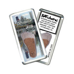 Load image into Gallery viewer, Pittsburgh FootWhere® Souvenir Magnet. 72 pieces/6 assorted styles.
