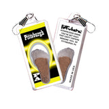 Pittsburgh FootWhere® Souvenir Zipper-Pull. 72 pieces/6 assorted styles.