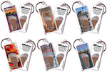 Load image into Gallery viewer, Portland, ME FootWhere® Souvenir Keychain. 72 pieces/6 assorted styles.
