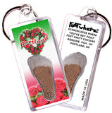 Portland, OR FootWhere® Souvenir Keychain. 72 pieces/6 assorted styles.