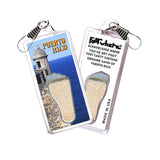 Puerto Rico FootWhere® Souvenir Zipper-Pull. 72 pieces/6 assorted styles.