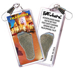 Load image into Gallery viewer, Palm Springs FootWhere® Souvenir Zipper-Pull. 72 pieces/6 assorted styles.
