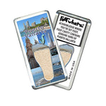 Load image into Gallery viewer, Puerto Vallarta FootWhere® Souvenir Fridge Magnet. Made in USA - FootWhere® Souvenir Shop
