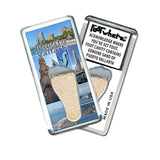 Puerto Vallarta FootWhere® Souvenir Fridge Magnet. Made in USA - FootWhere® Souvenir Shop