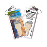 Load image into Gallery viewer, Puerto Vallarta FootWhere® Souvenir Zipper-Pull. Made in USA - FootWhere® Souvenir Shop

